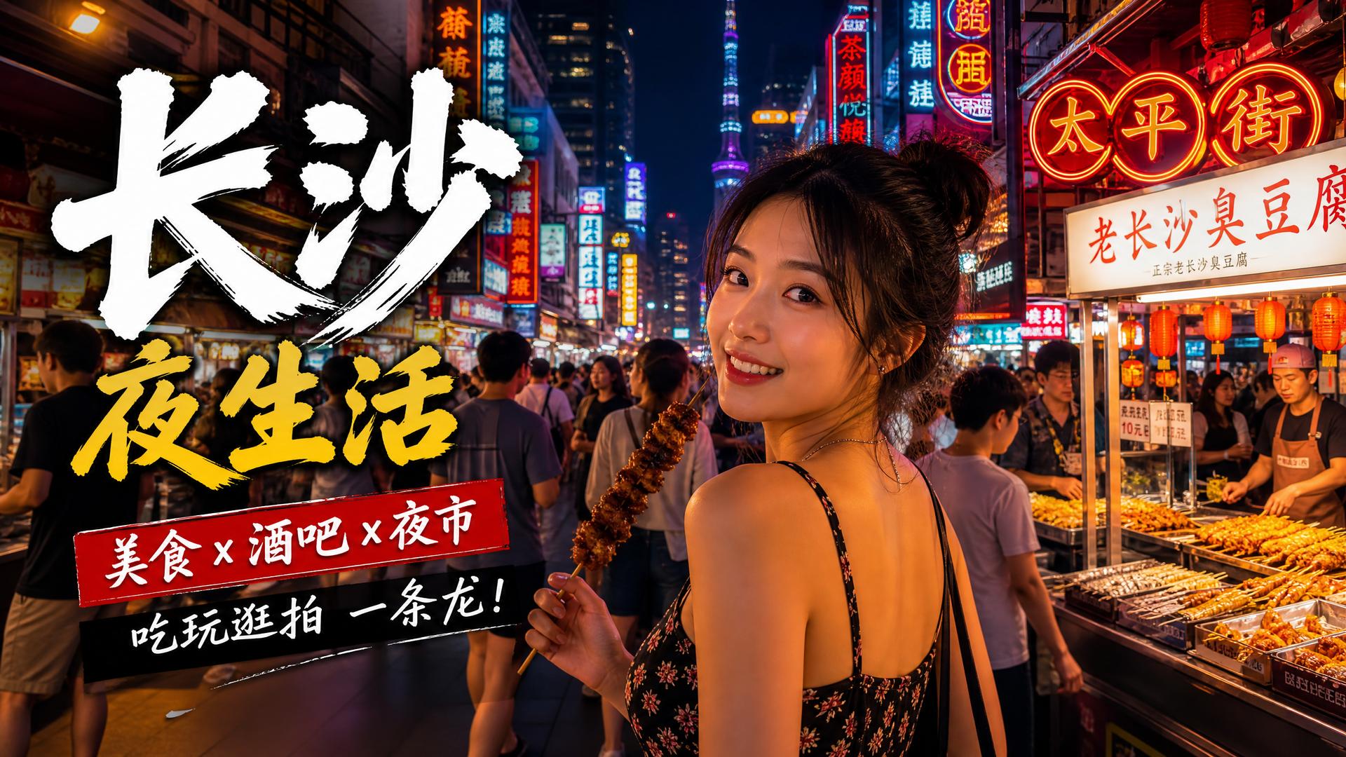 海角视频城市夜景模板